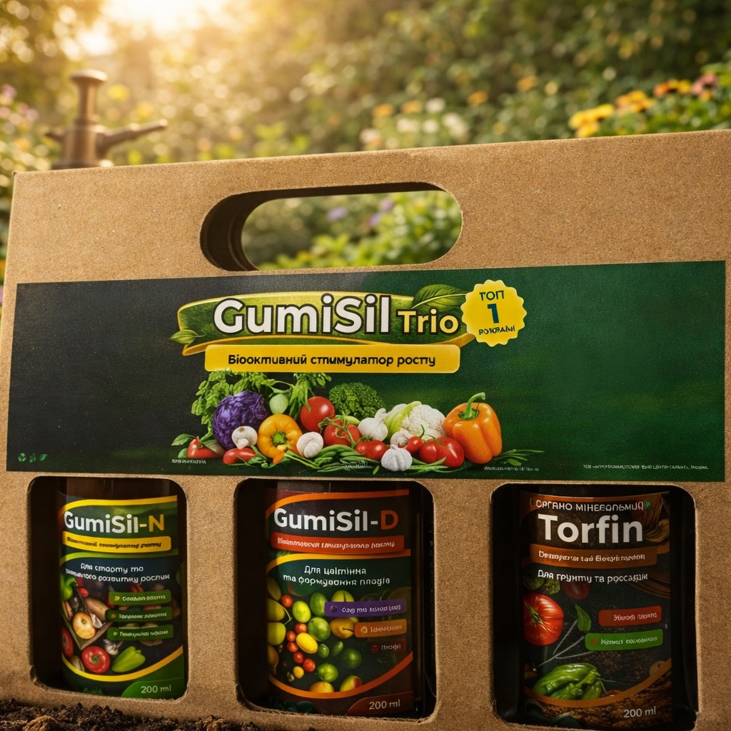 GumiSil TRIO PRO — Універсальний комплекс для повного циклу росту