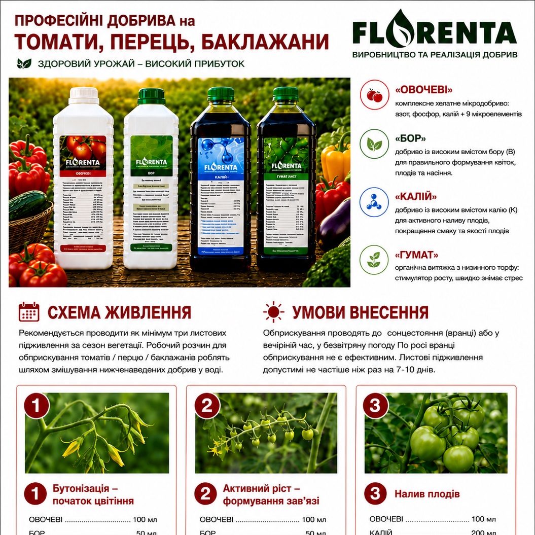 FLORENTA — Овочевий комплекс