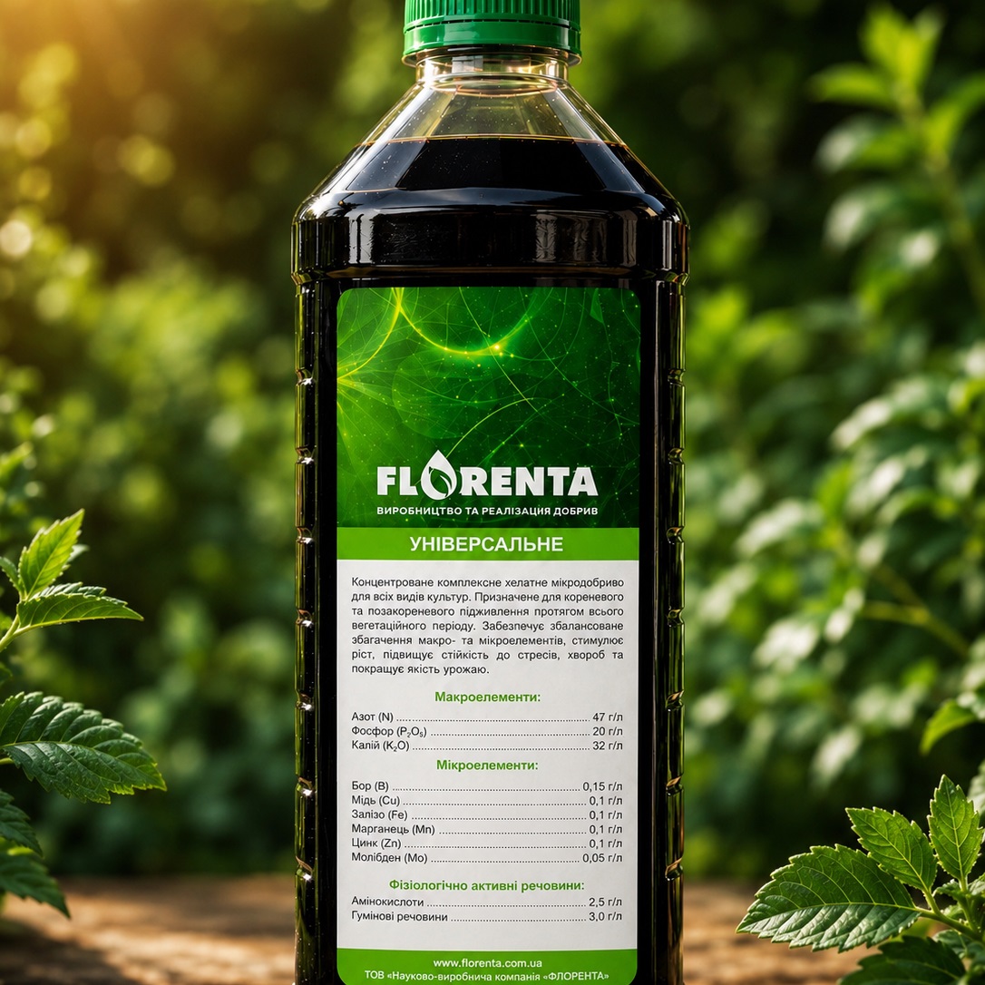 FLORENTA «Універсальне» — Комплексне хелатне мікродобриво